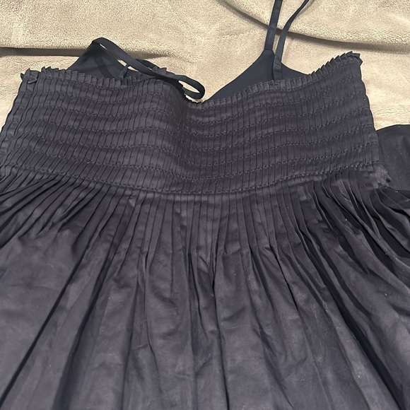 La Ligne Smocked Fit & Flare Dress - Picture 7 of 8